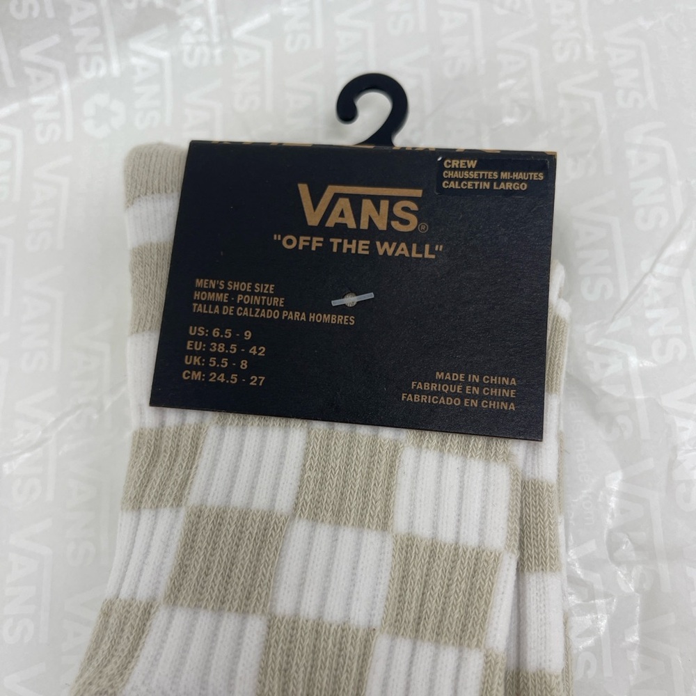 VANS "Off The Wall" Crew socks Checkerboard 
New  Vans socks (1 pair) - Picture 9 of 16